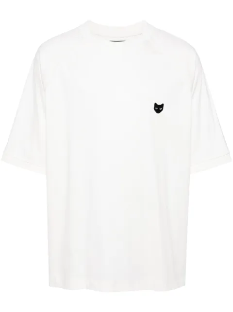 ZZERO BY SONGZIO love panther hand rope T-shirt