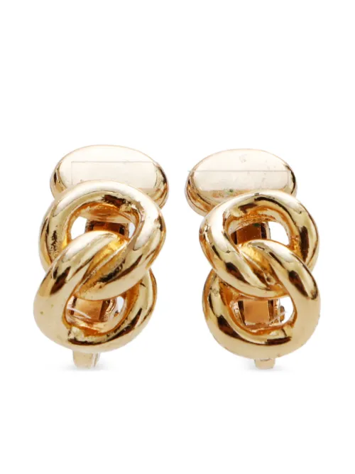 Boucles d'oreilles à clip - Christian Dior Pre-Owned - Modalova