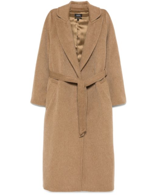 A.P.C. belted coat Women