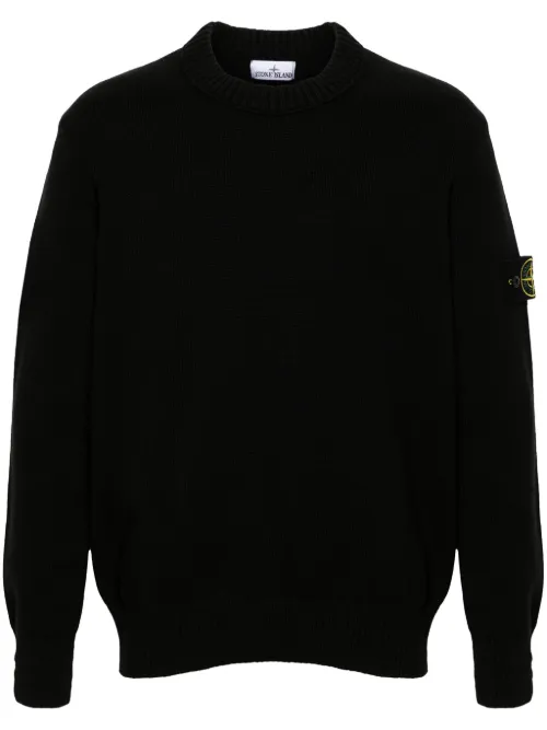 Sweat en coton à patch Compass - Stone Island - Modalova