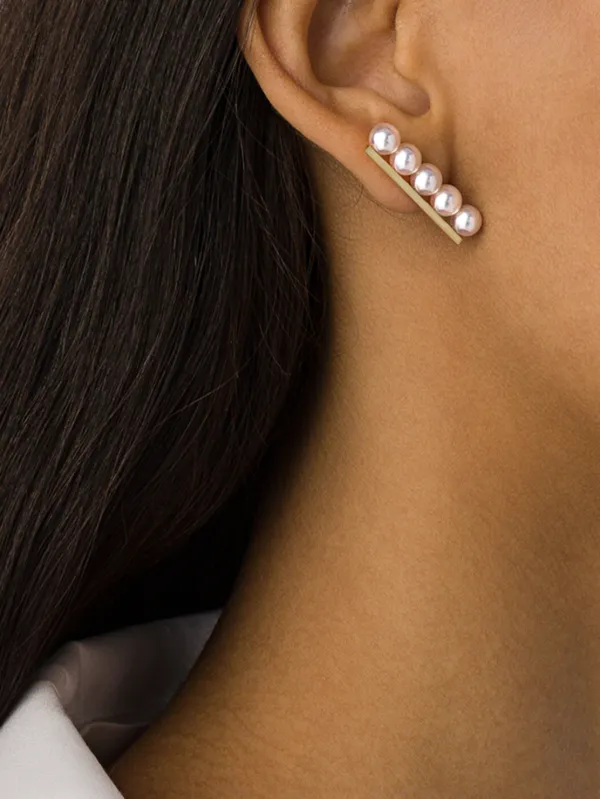 TASAKI Collection Line Balance Plus ピアス 18Kイエローゴールド