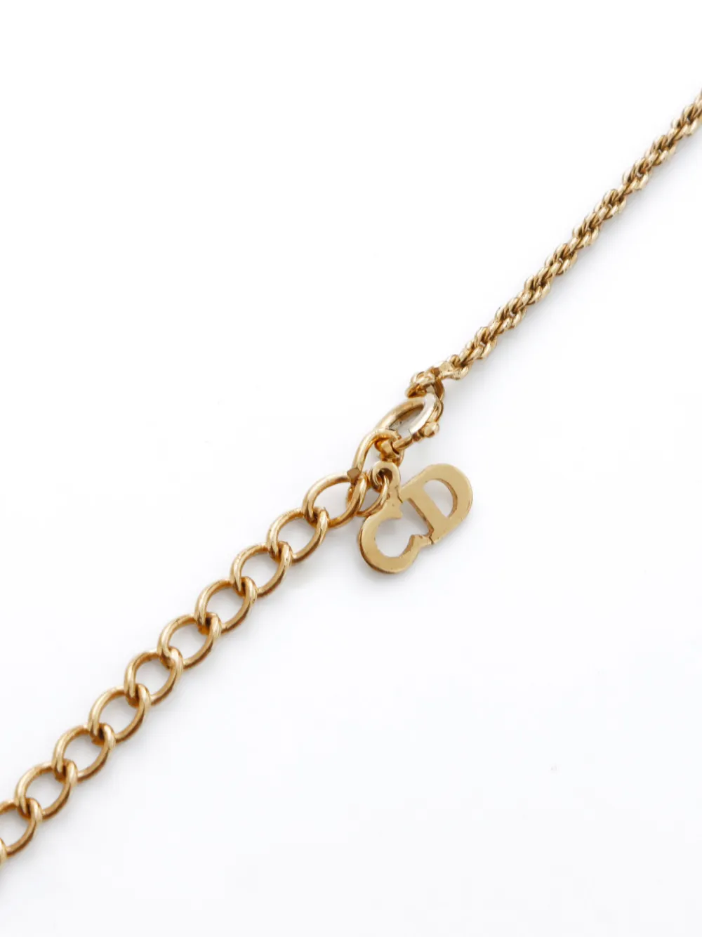 Christian Dior Pre-Owned Collana decorata con strass | Gioielleria Pre-owned | Image 3