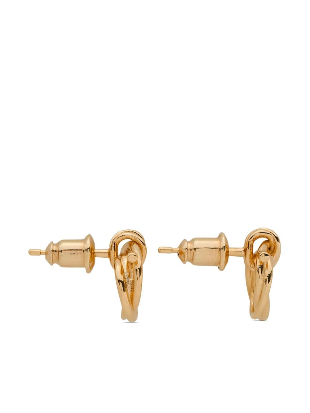 Ferragamo Gancini Twisted earrings - Goud