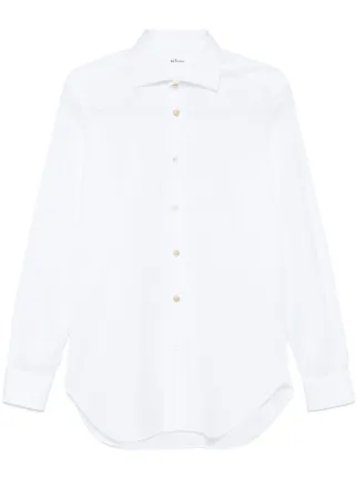Kiton コットン シャツ | ホワイト | FARFETCH JP