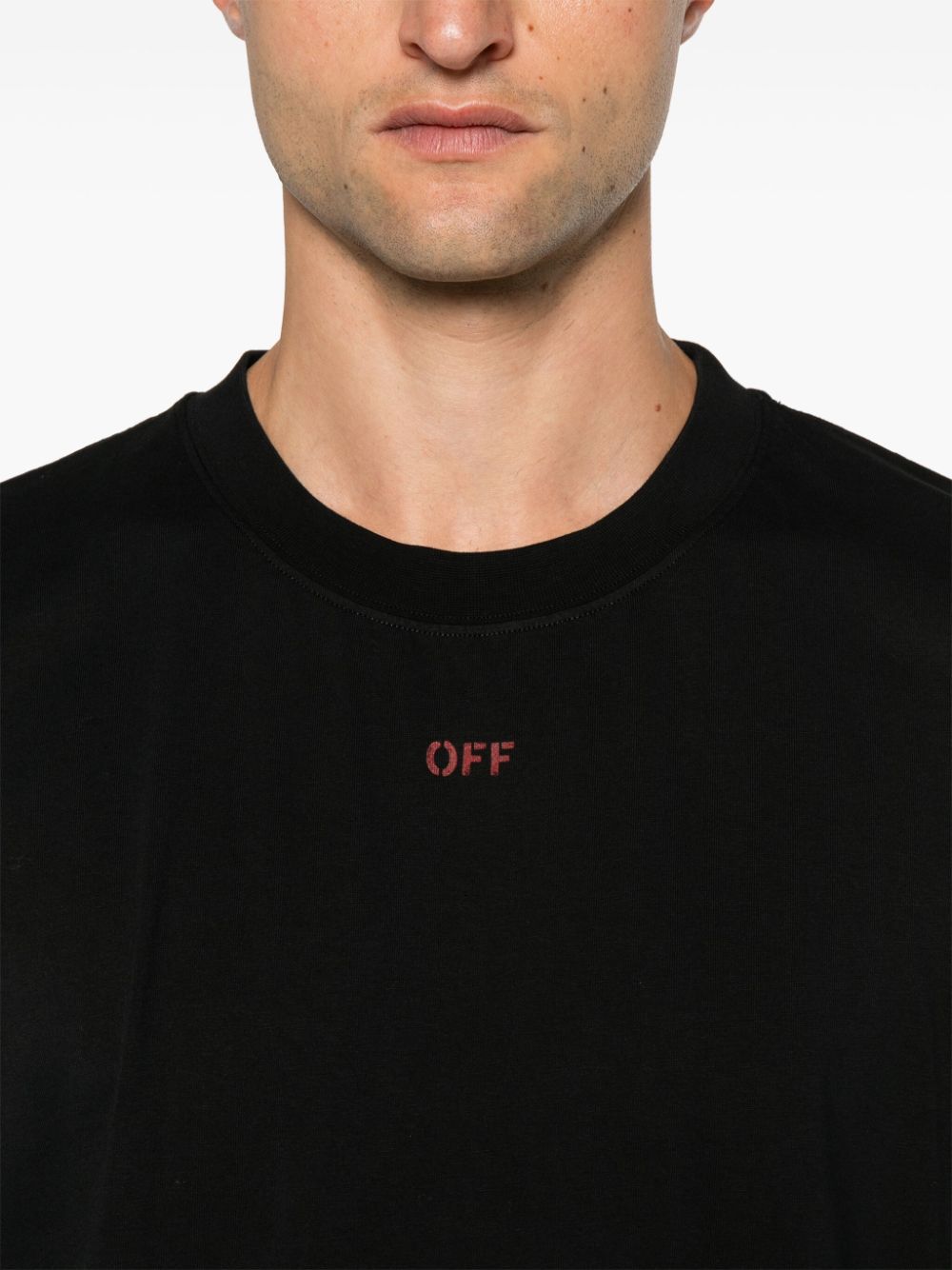 Off-White logo-print T-shirt Men