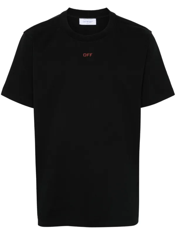 Off-White グラフィックTシャツ ブラック 24867779_55083665_600.jpg