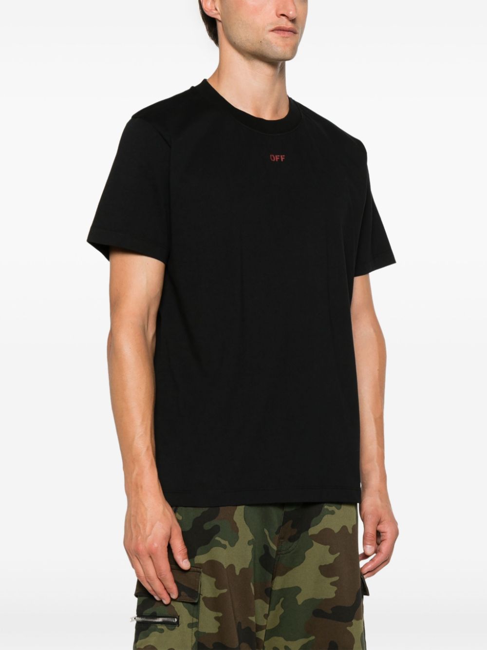 Off-White logo-print T-shirt Men