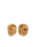 Christian Dior Pre-Owned rope-chain earrings - Gold