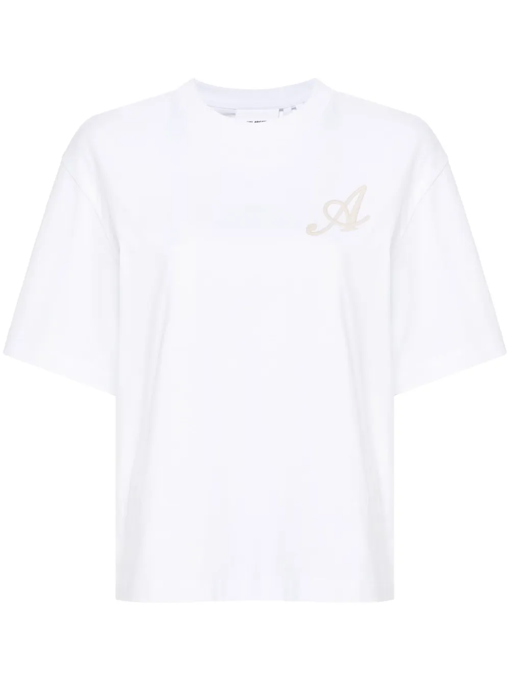 Shop Axel Arigato Grail T-shirt In White