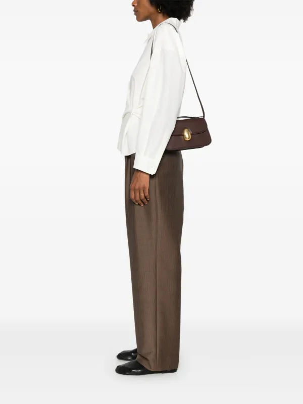 Neous Phoenix レザーショルダーバッグ∴ NEOUS Phoenix レザー バゲットショルダーバッグ | NET-A-PORTER