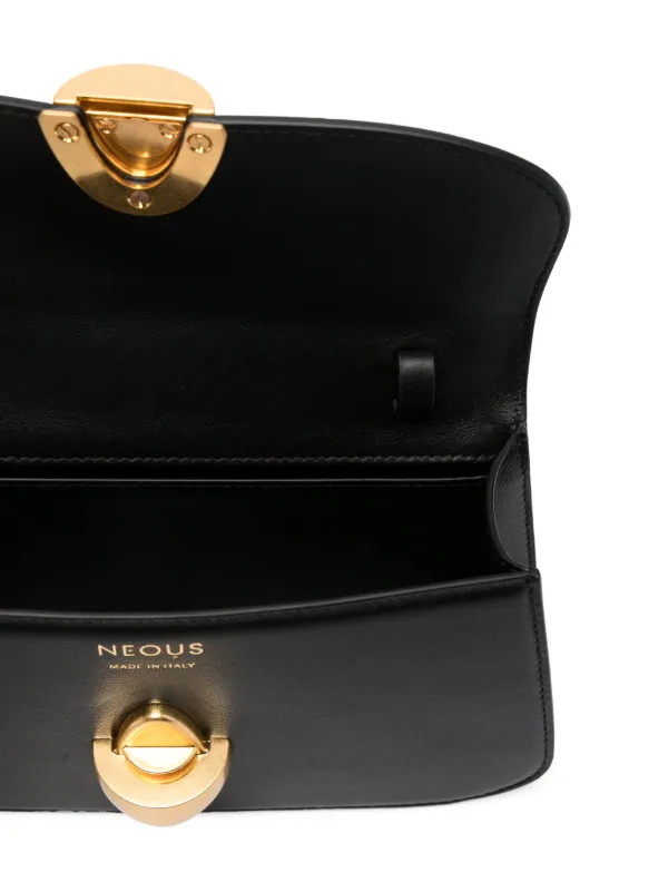 Neous Phoenix レザーショルダーバッグ∴ NEOUS Phoenix 1.0 ショルダーバッグ | ブラック | FARFETCH JP