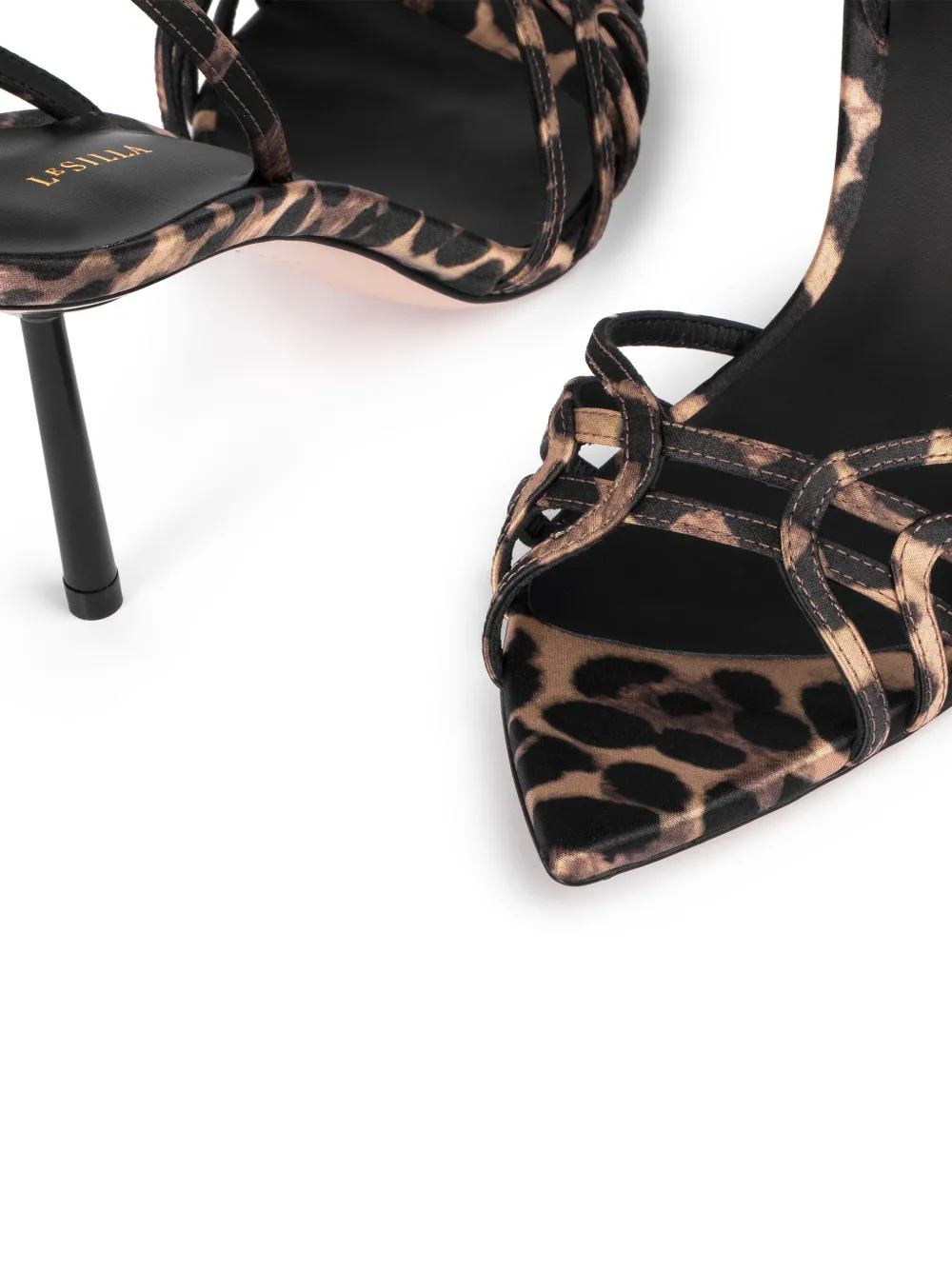 Le Silla Bella 80 mm sandalen Bruin