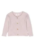 TEDDY & MINOU ribbed cardigan - Pink
