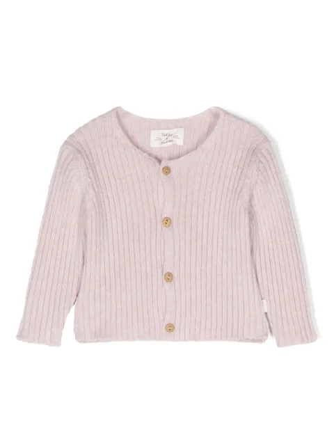 TEDDY & MINOU ribbed cardigan
