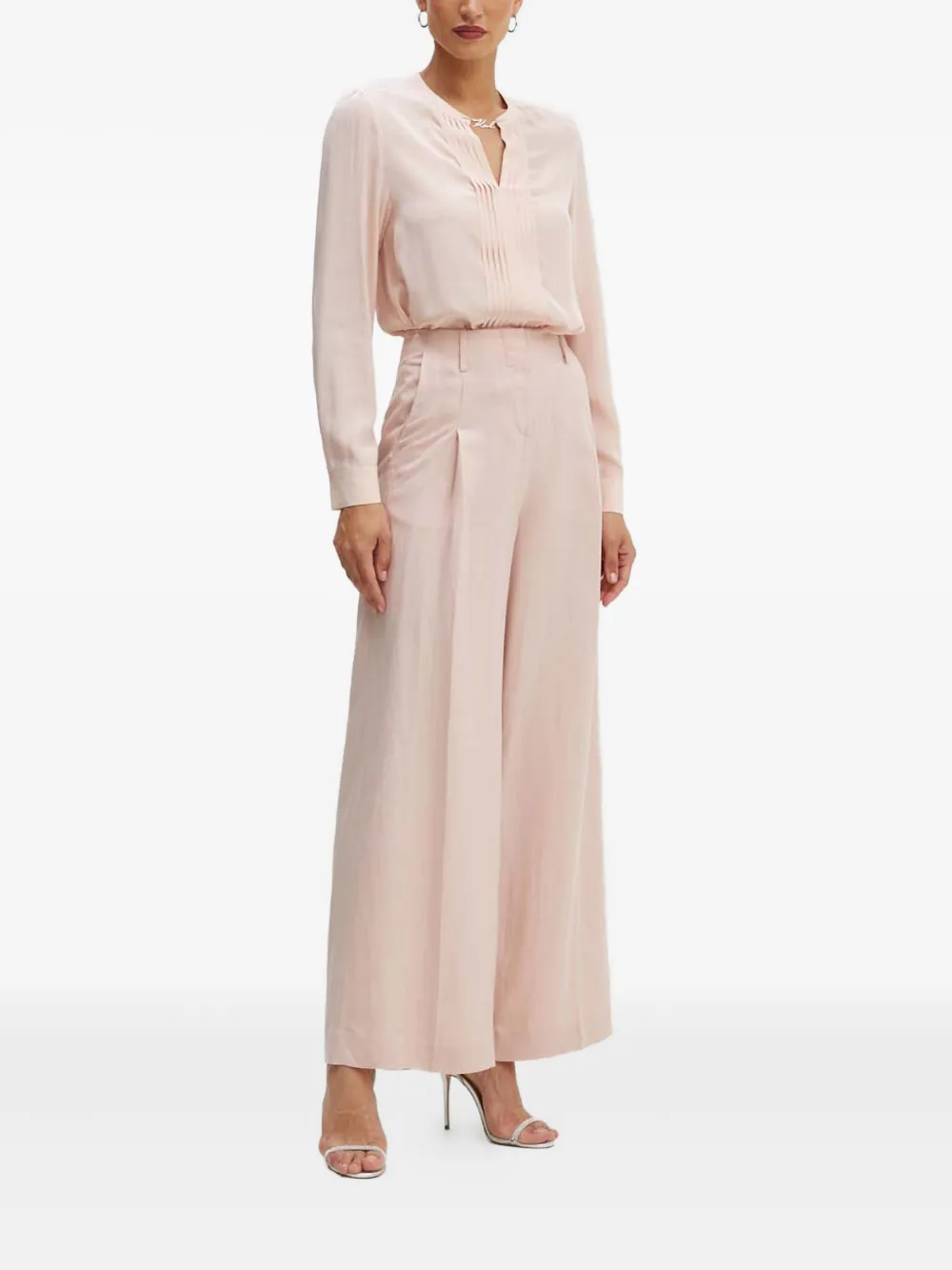 Karl Lagerfeld Plooibroek - Roze