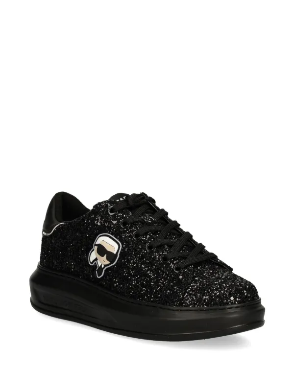 Karl Lagerfeld K/Ikonik NFT Kapri Sneakers | Black | FARFETCH