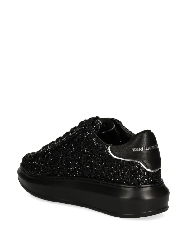 Karl Lagerfeld K/Ikonik NFT Kapri Sneakers | Black | FARFETCH