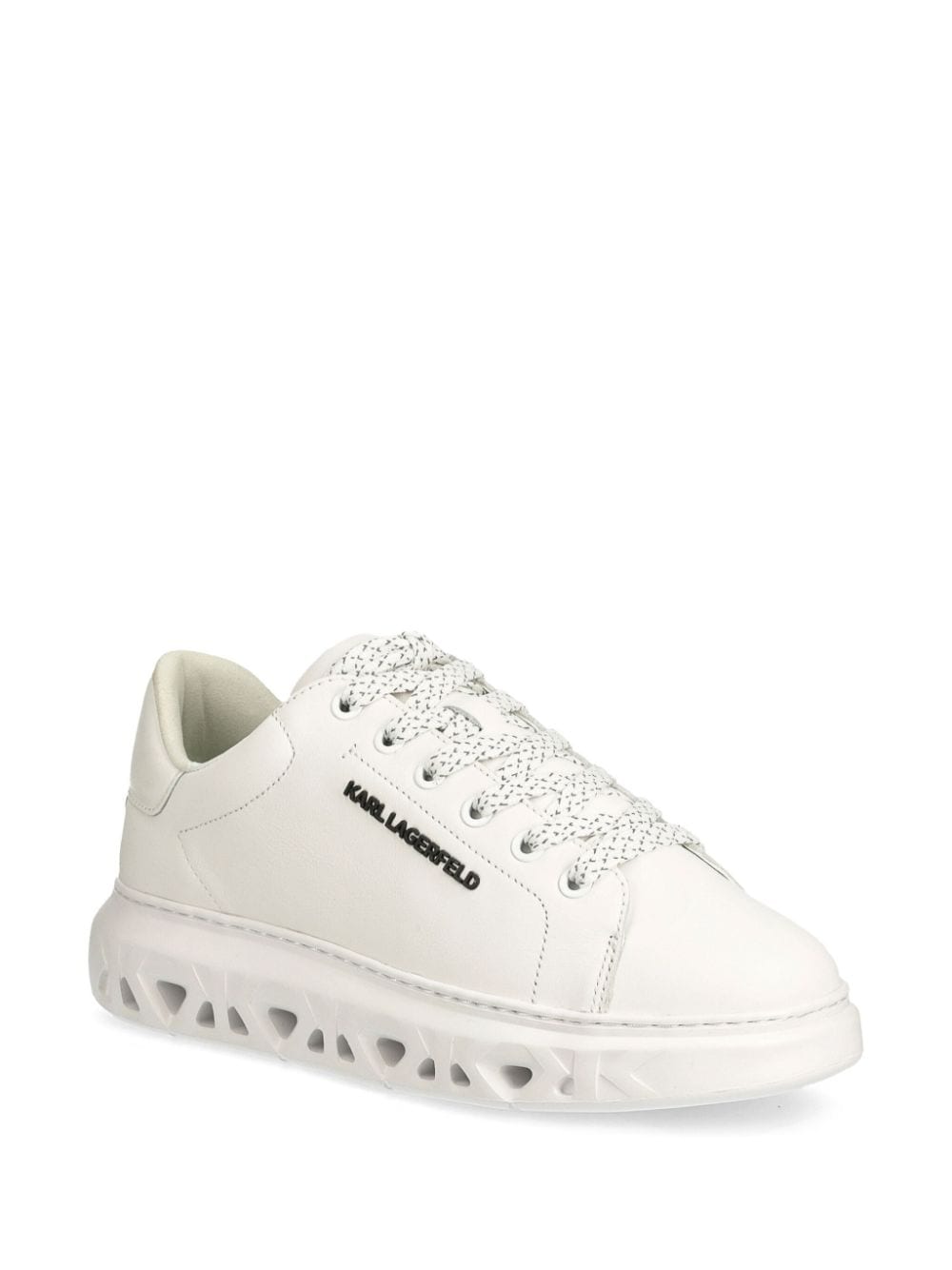 Shop Karl Lagerfeld Kapri Kite Sneakers In White