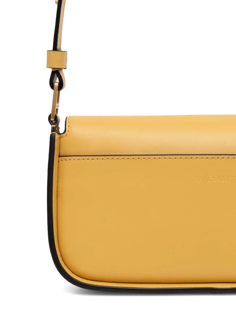 Karl Lagerfeld K Signature crossbodytas Geel