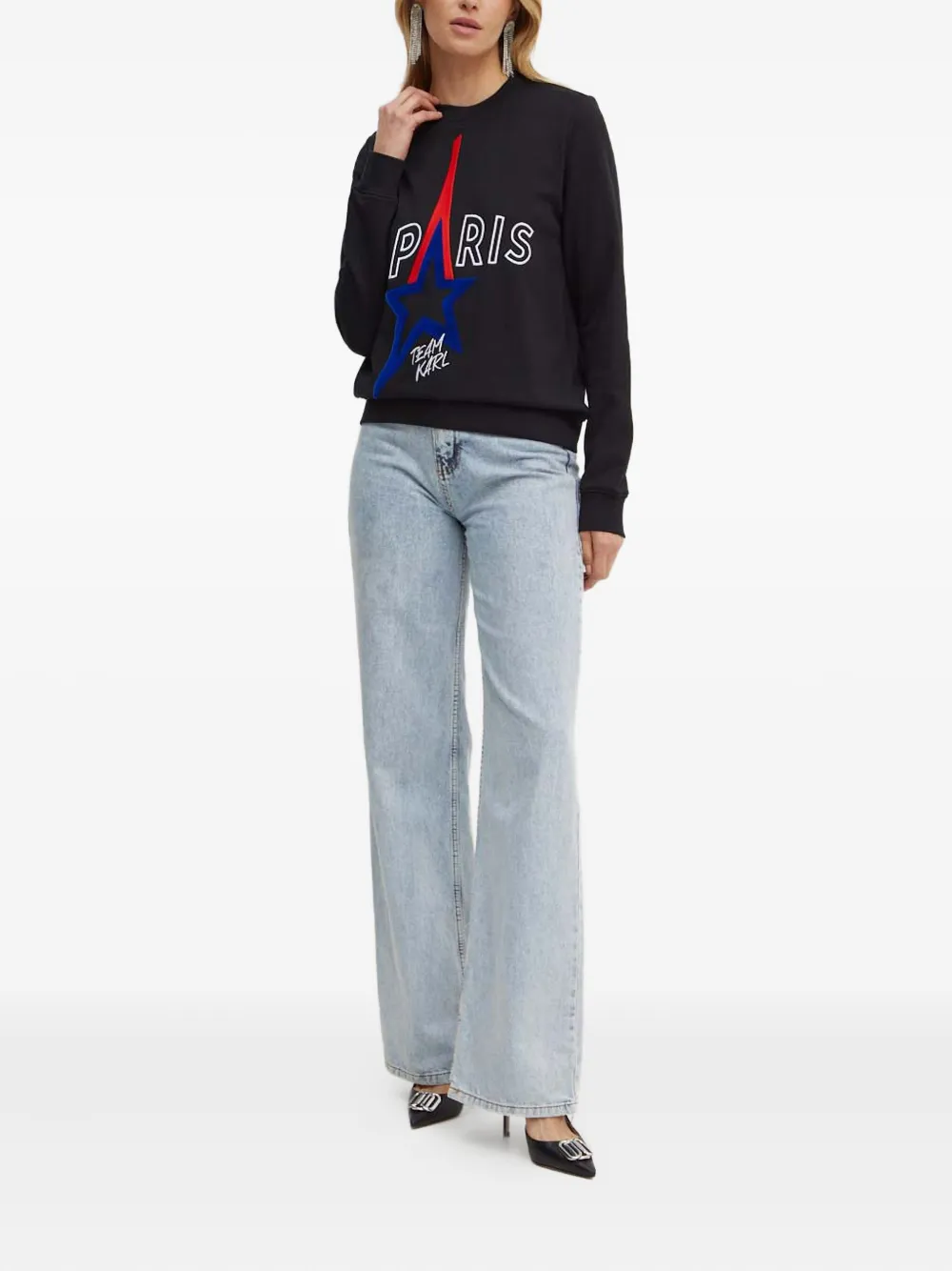 Karl Lagerfeld star-motif sweatshirt | Sweaters | Image 2