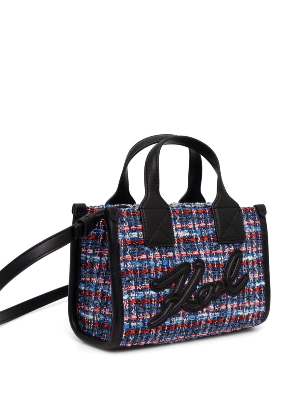 Karl Lagerfeld K/Skuare tote bag - Blauw