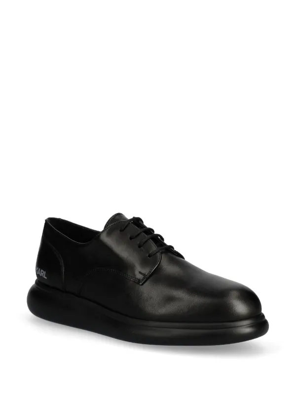 Karl Lagerfeld Granby Derby Shoes | Black | FARFETCH JO