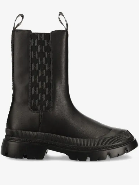 Karl Lagerfeld leather boots