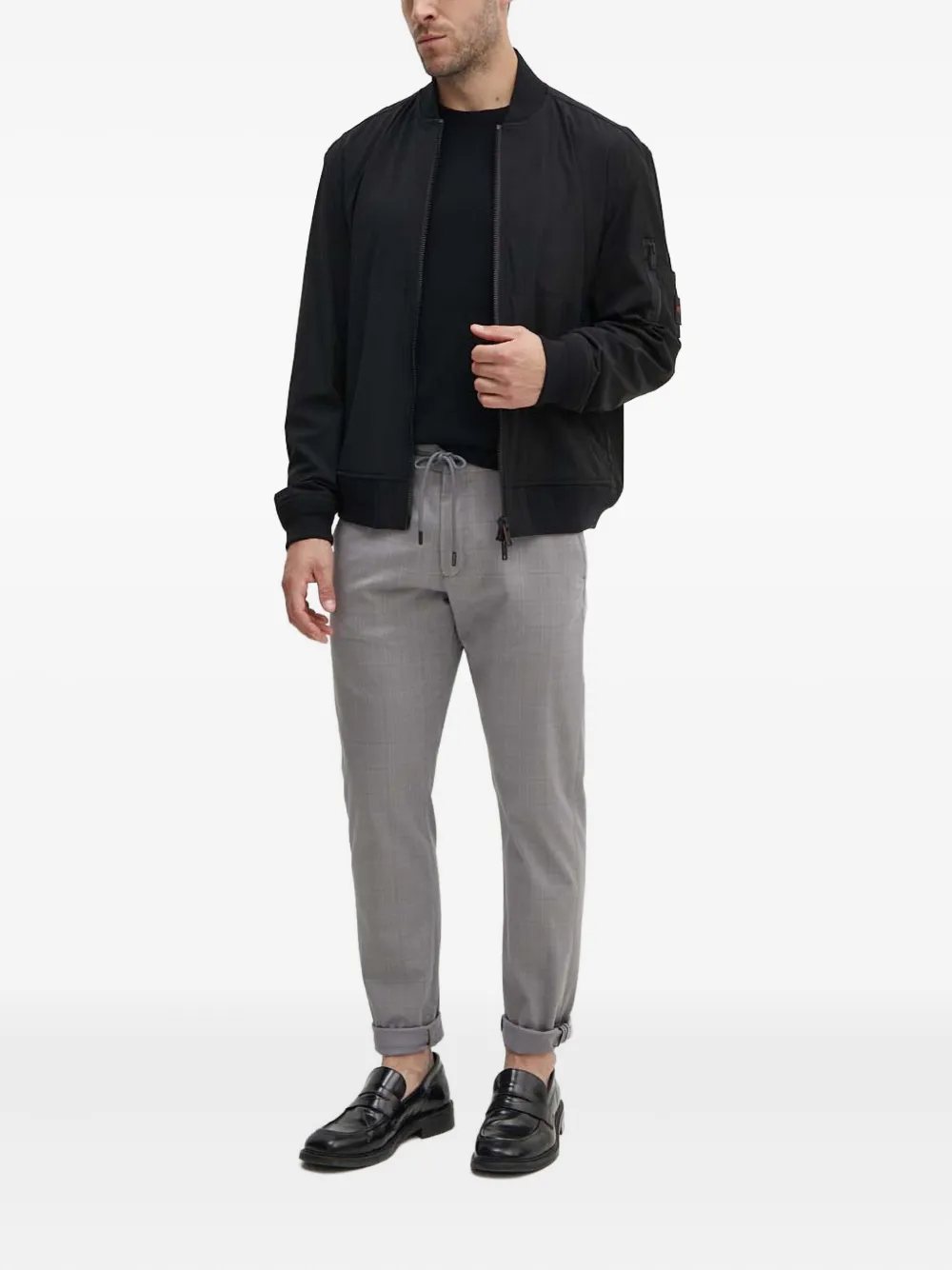 Karl Lagerfeld Top met ronde hals - Zwart