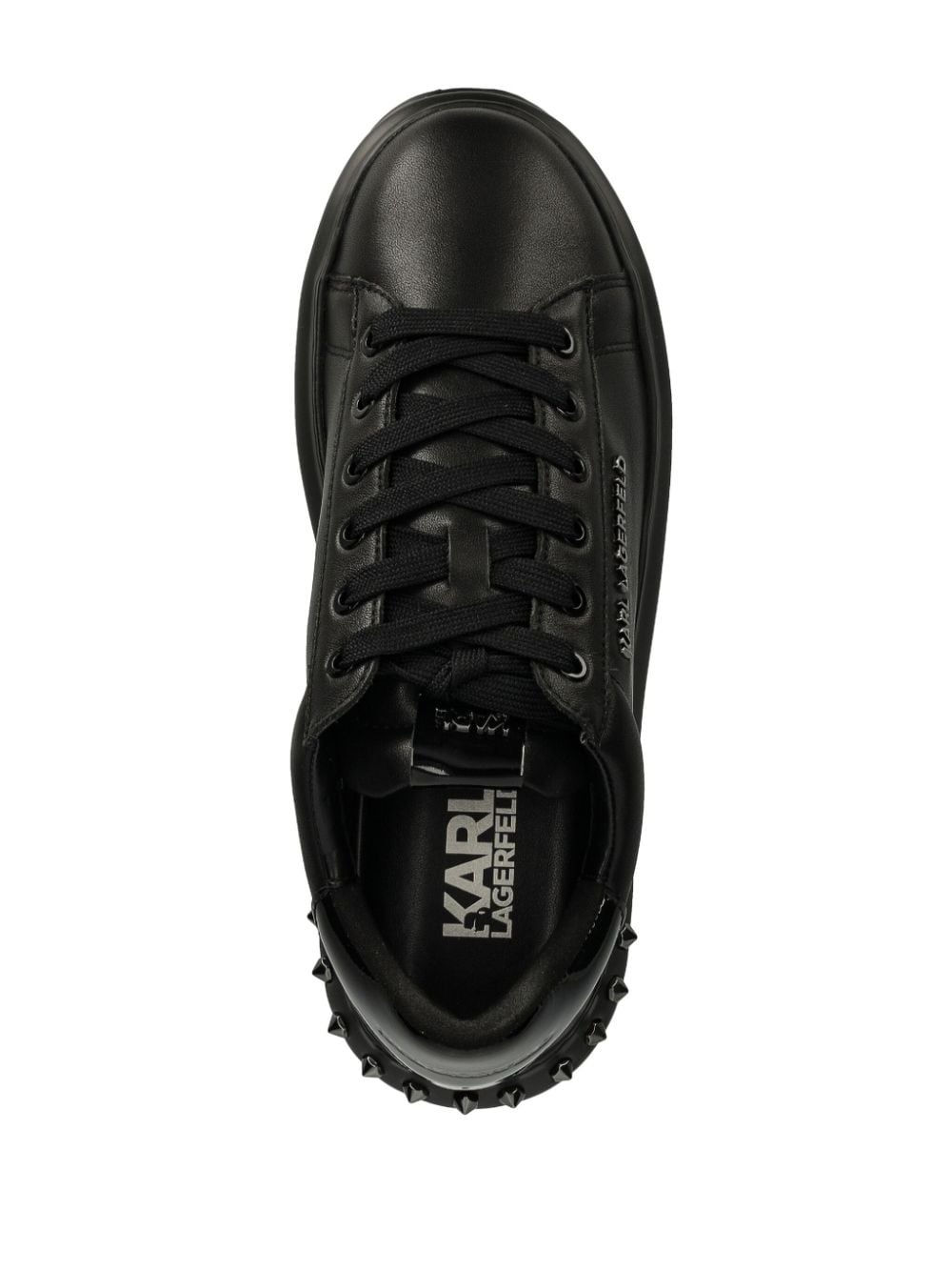 Shop Karl Lagerfeld Kapri Sneakers In Black