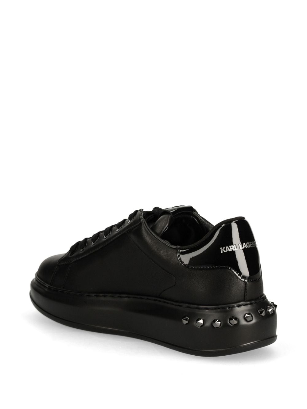 Shop Karl Lagerfeld Kapri Sneakers In Black