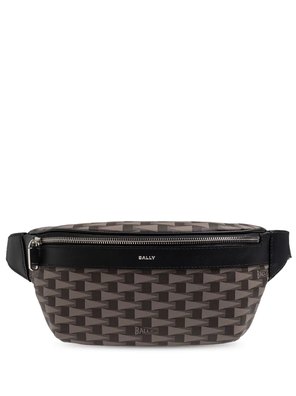 Bally Heuptas met geometrisch patroon Bruin