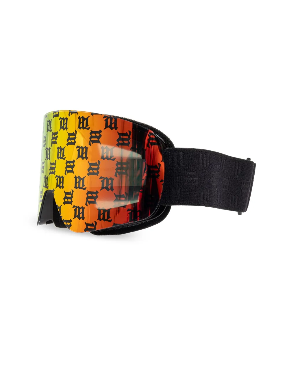 MISBHV Zonnebril met oversized montuur Geel