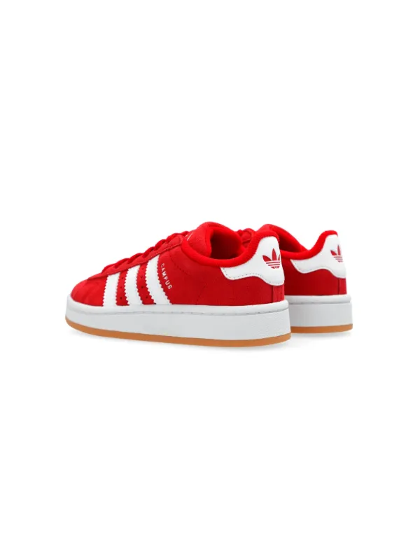 Red addidas trainers online