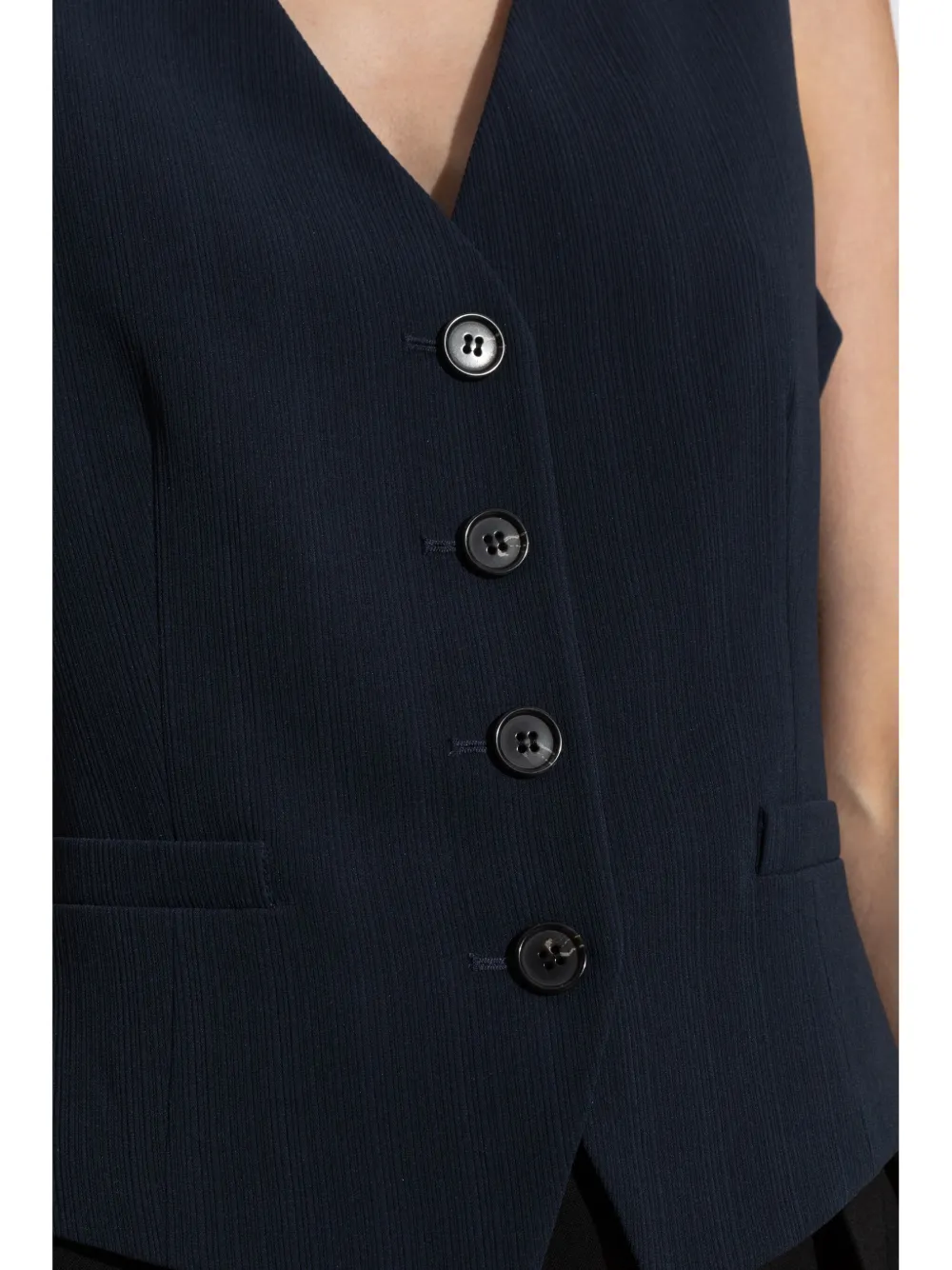Theory Getailleerde spencer Blauw