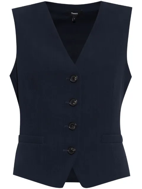 Theory slim-fit vest 