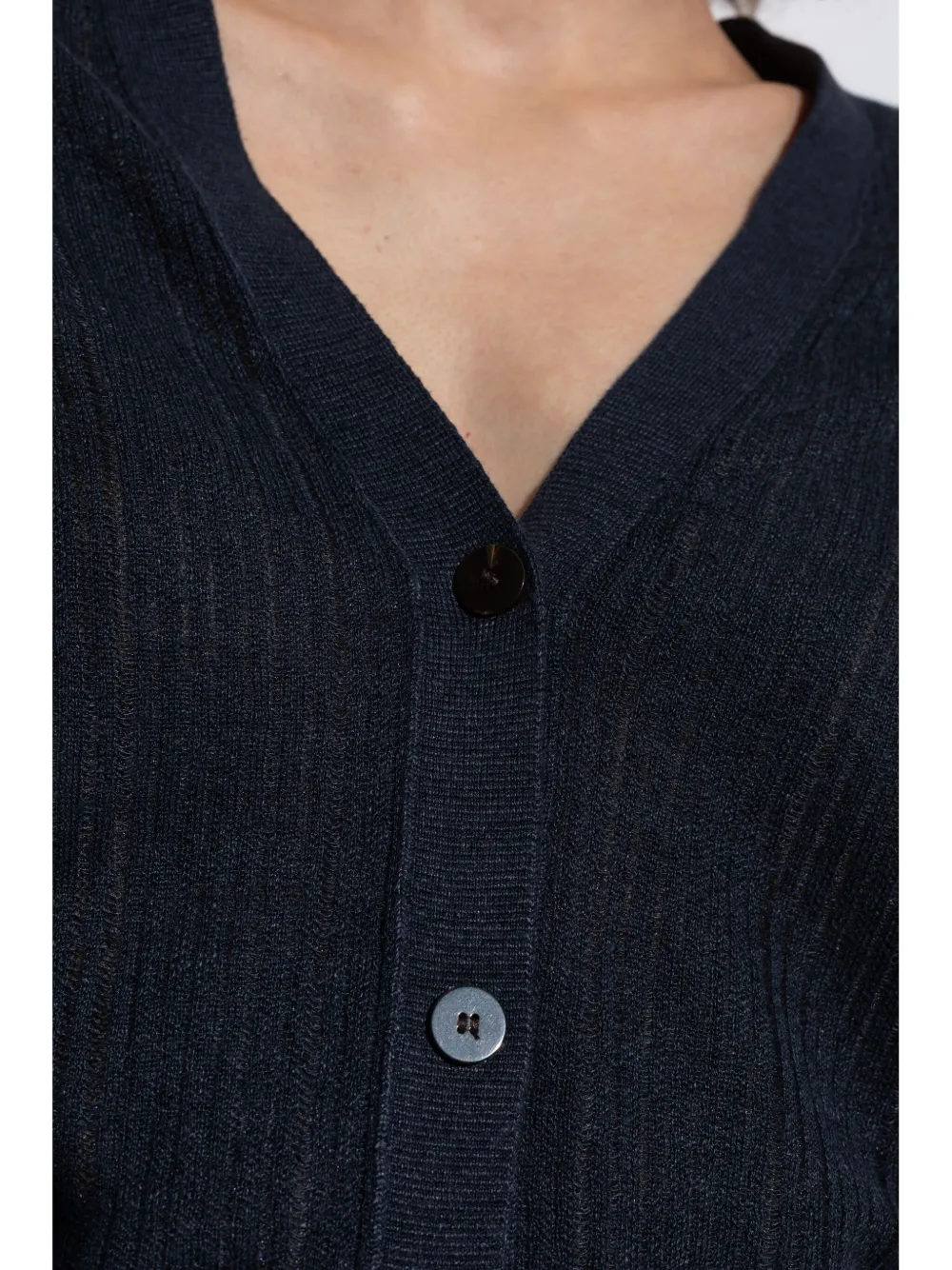 Theory Vest met V-hals Blauw