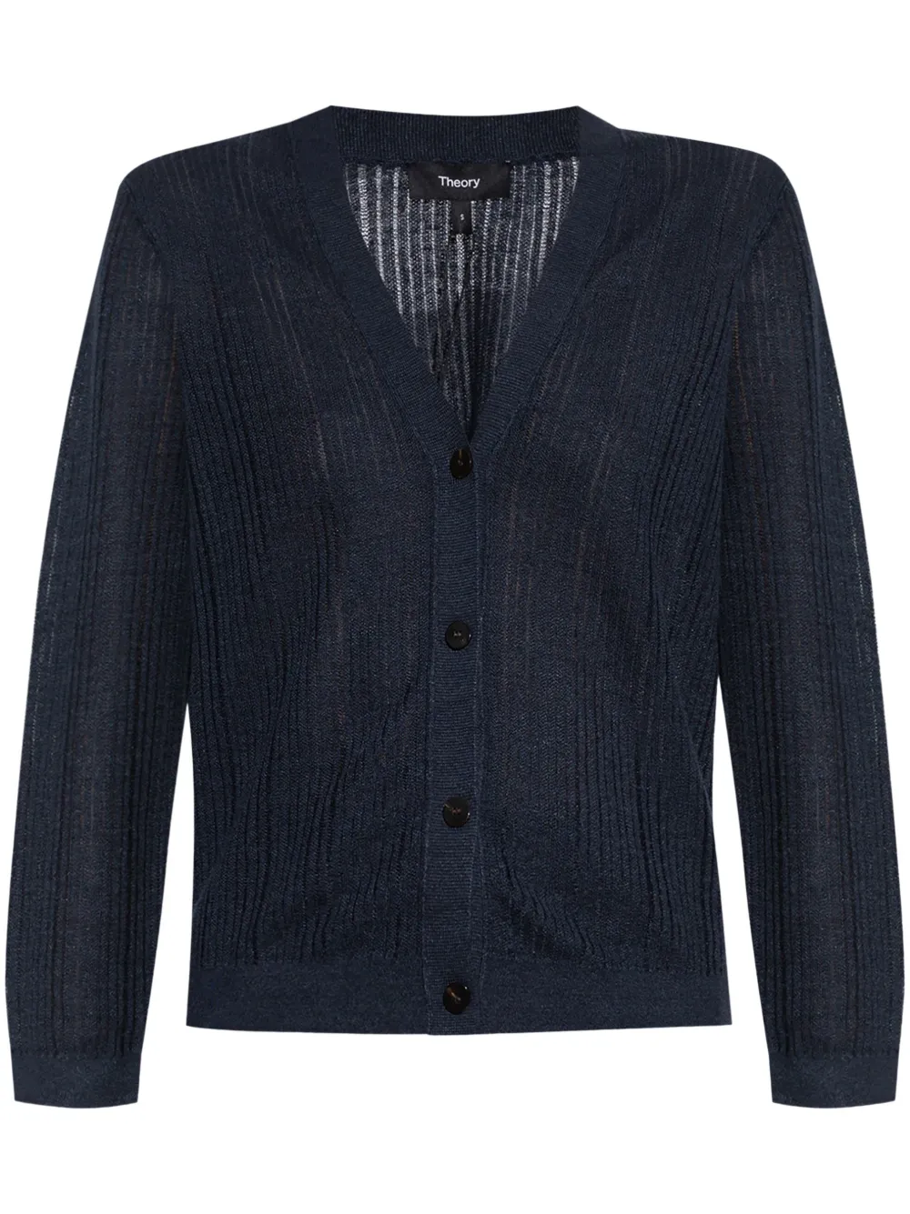 Theory Vest met V-hals Blauw