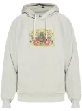 Bally logo crest hoodie - Grey