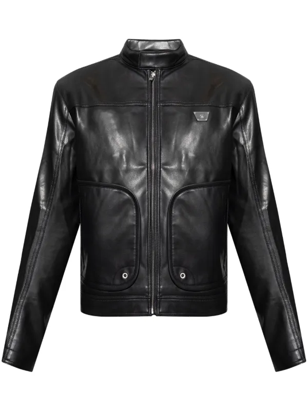 Misbhv leather jacket new arrivals