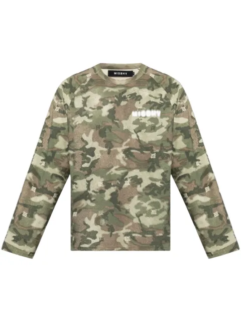 MISBHV camouflaged cotton sweatshirt