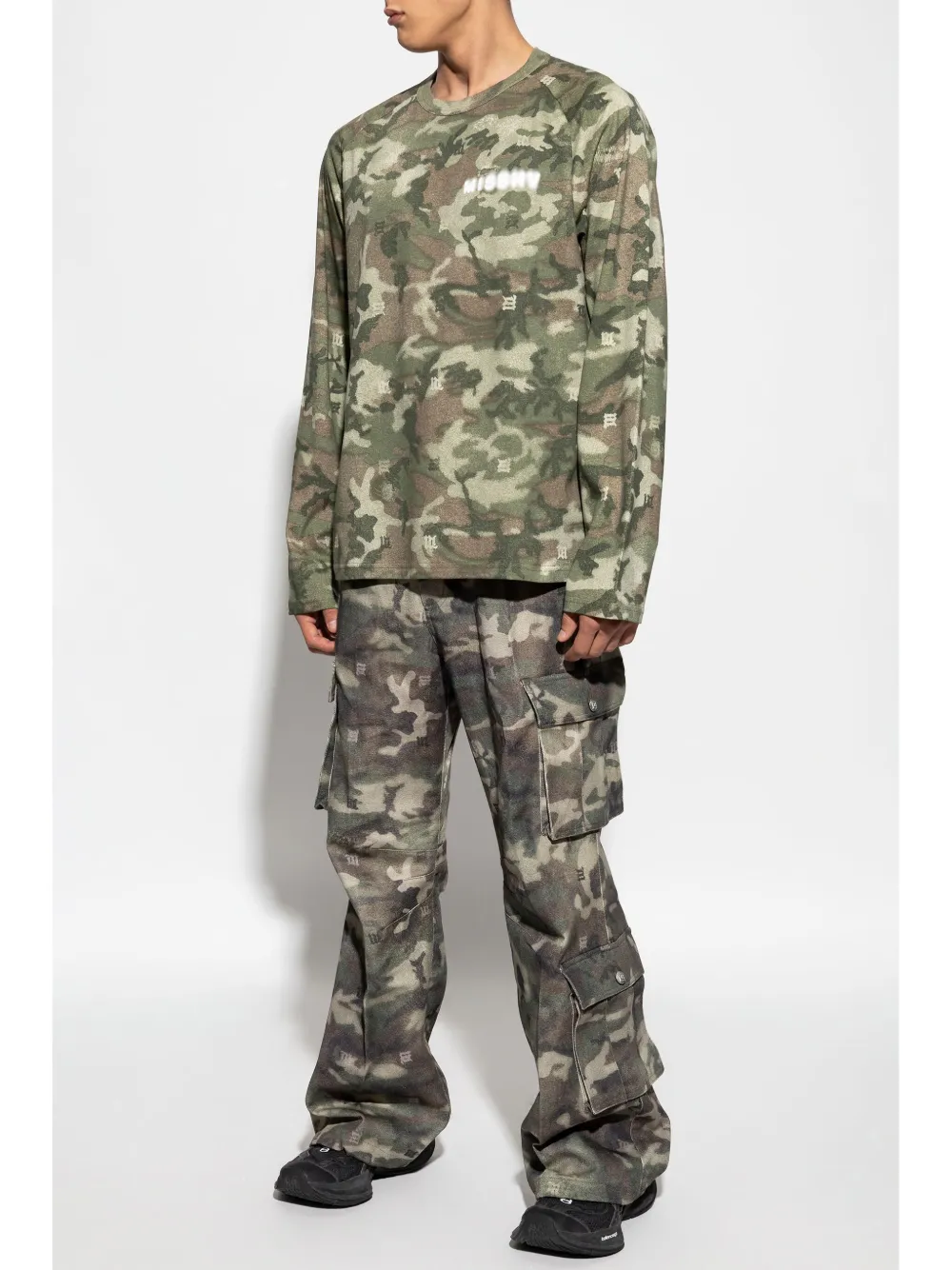 MISBHV camouflaged cotton sweatshirt - Groen