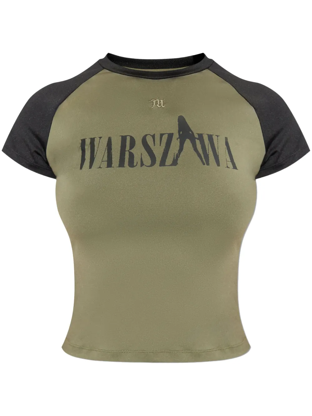 MISBHV T-shirt met geborduurd logo Groen