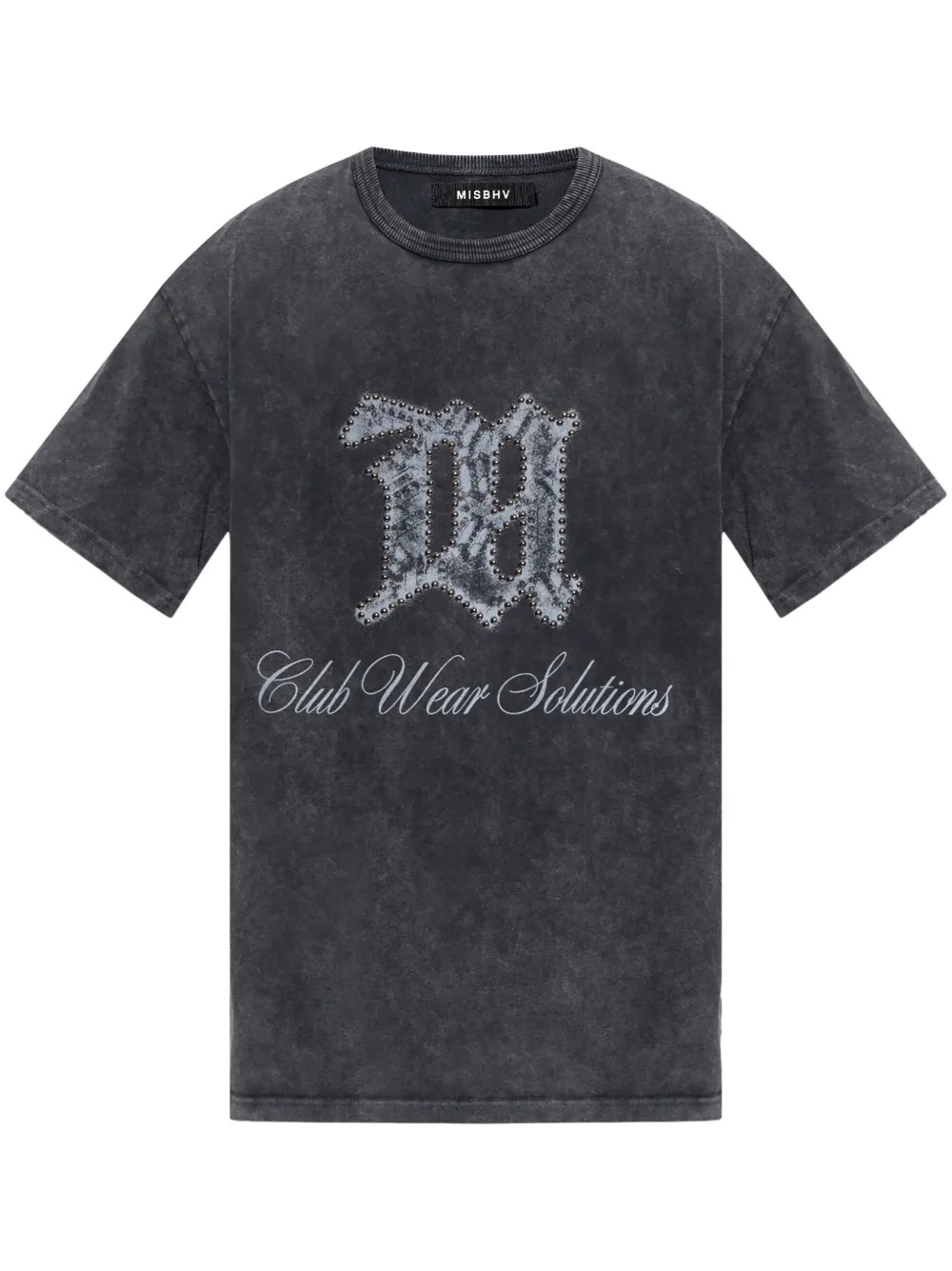 MISBHV playera con logo estampado | gris | Image 1