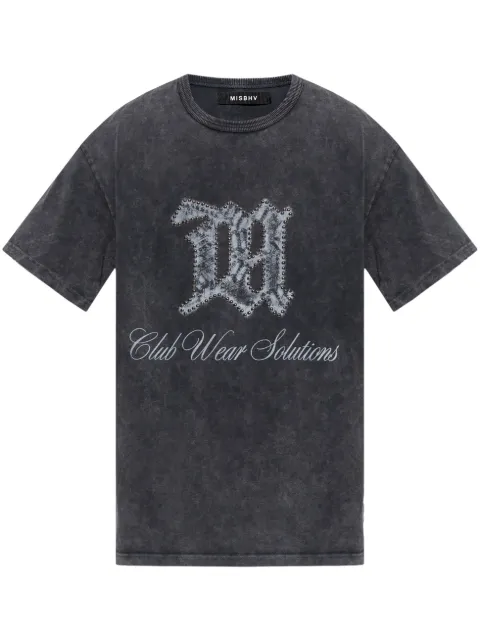 MISBHV playera con logo estampado