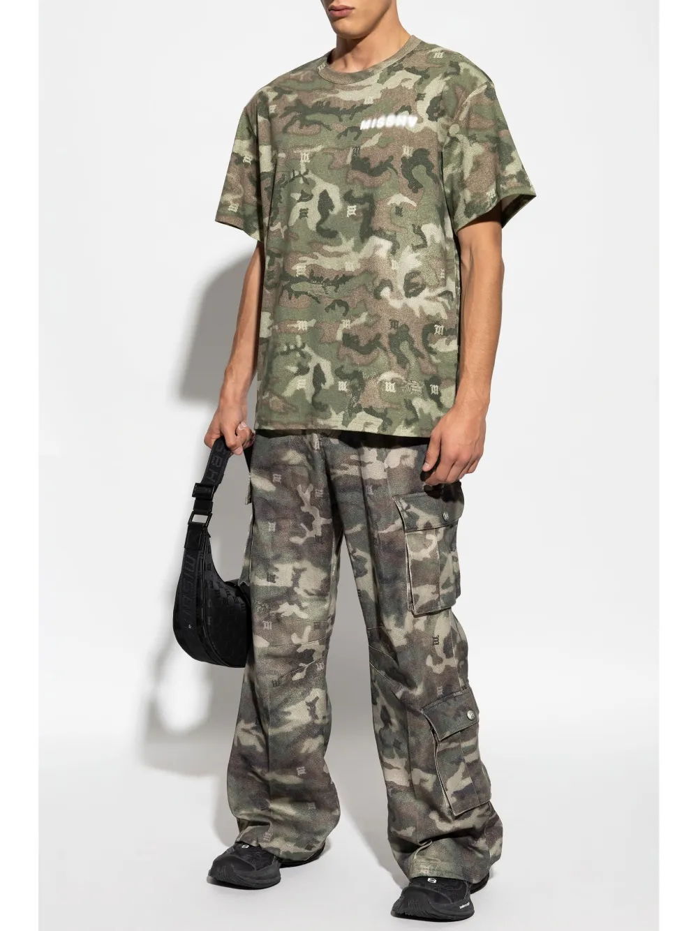 MISBHV camouflaged cotton t-shirt - Groen