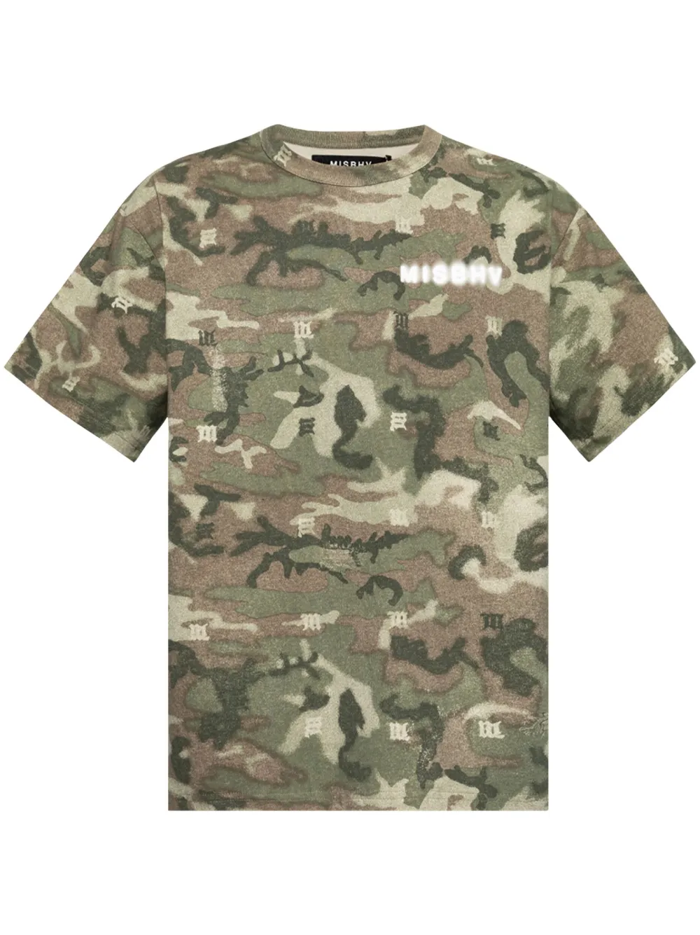 MISBHV playera con estampado militar | verde | Image 1