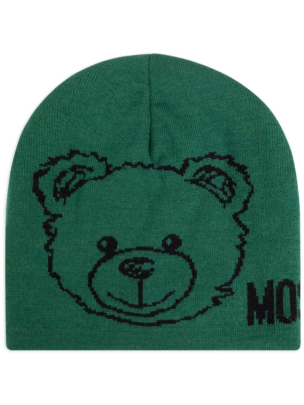 Moschino Teddy Bear muts Groen