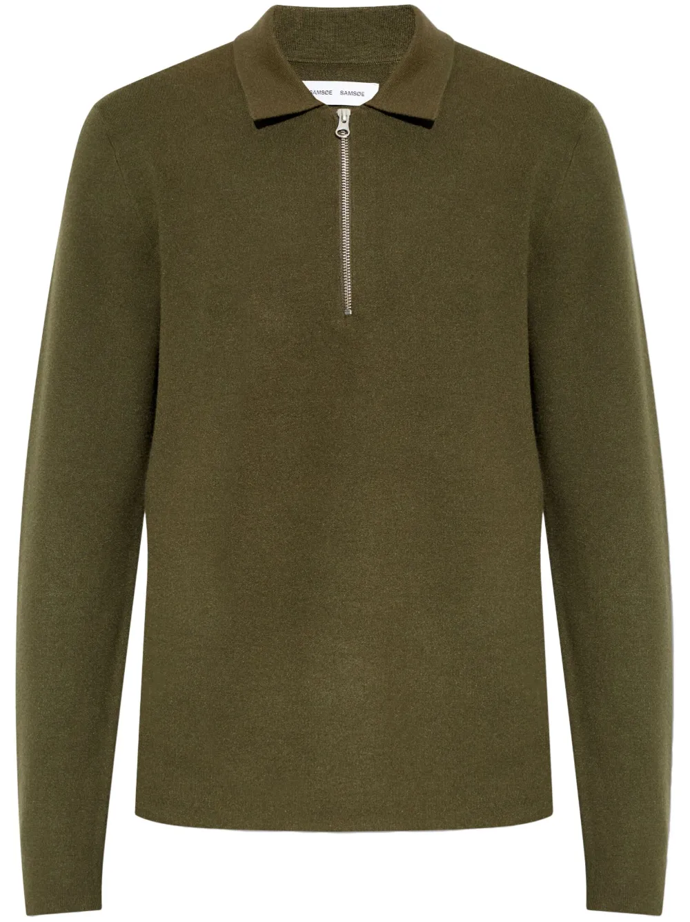 SAMSOE SAMSOE playera tipo polo Guna | verde | Image 1