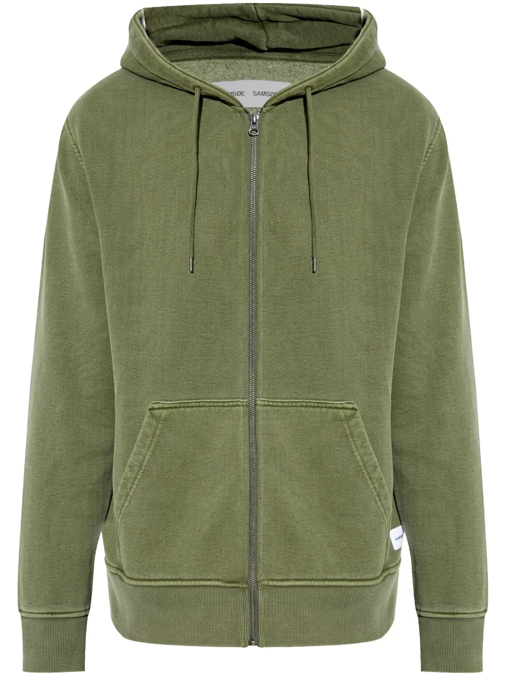 SAMSOE Sapigment hoodie Groen