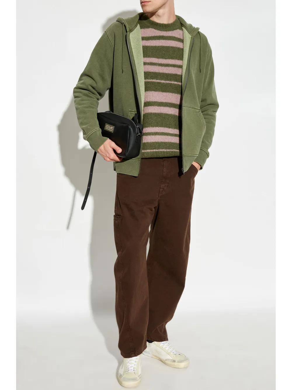 SAMSOE SAMSOE Sapigment hoodie - Groen